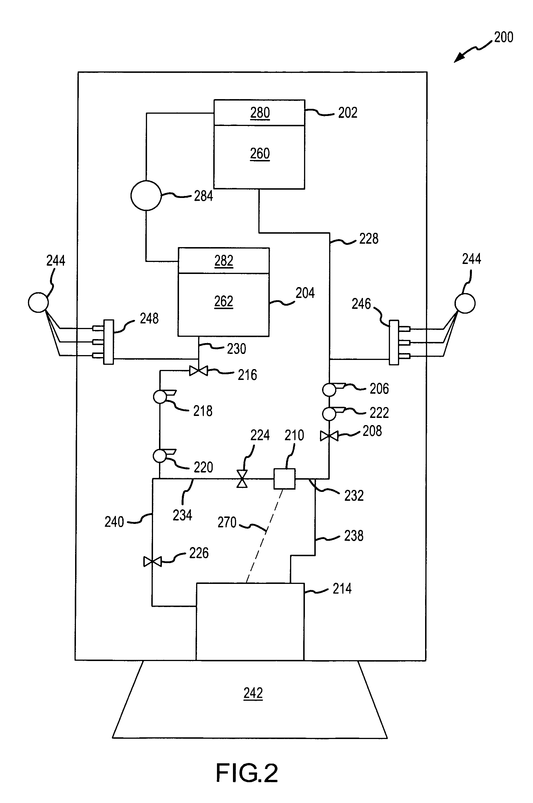 Propellant management system and method for multiple booster rockets