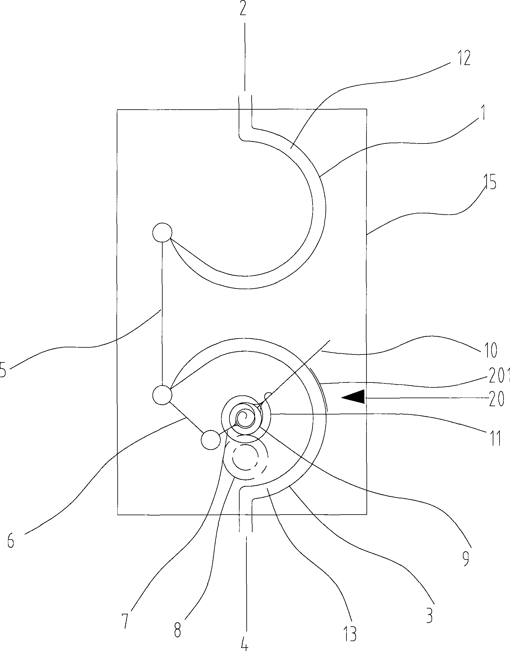 Differential pressure sensor