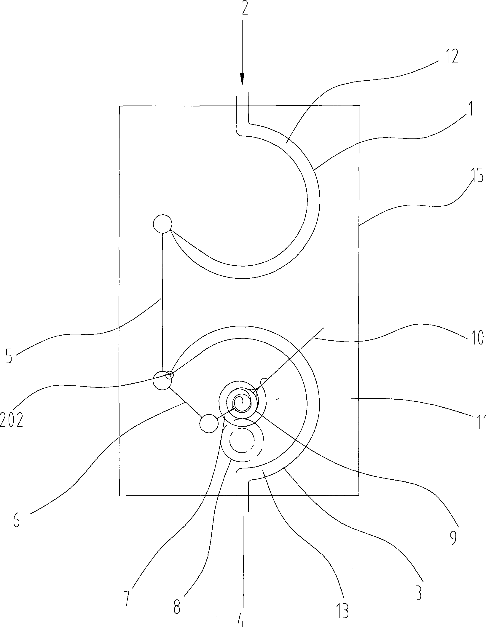 Differential pressure sensor