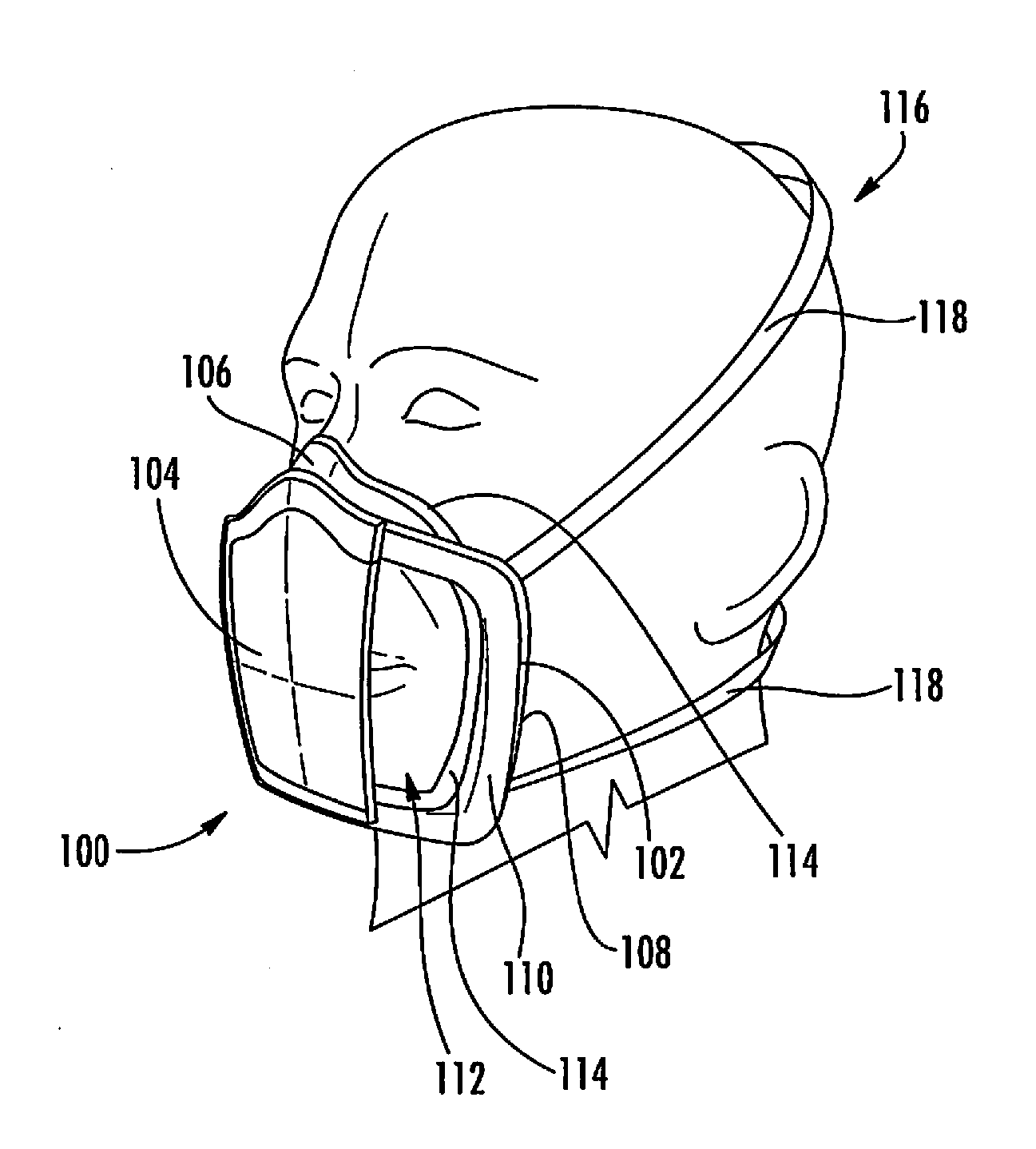 Heat deformable material for face seal