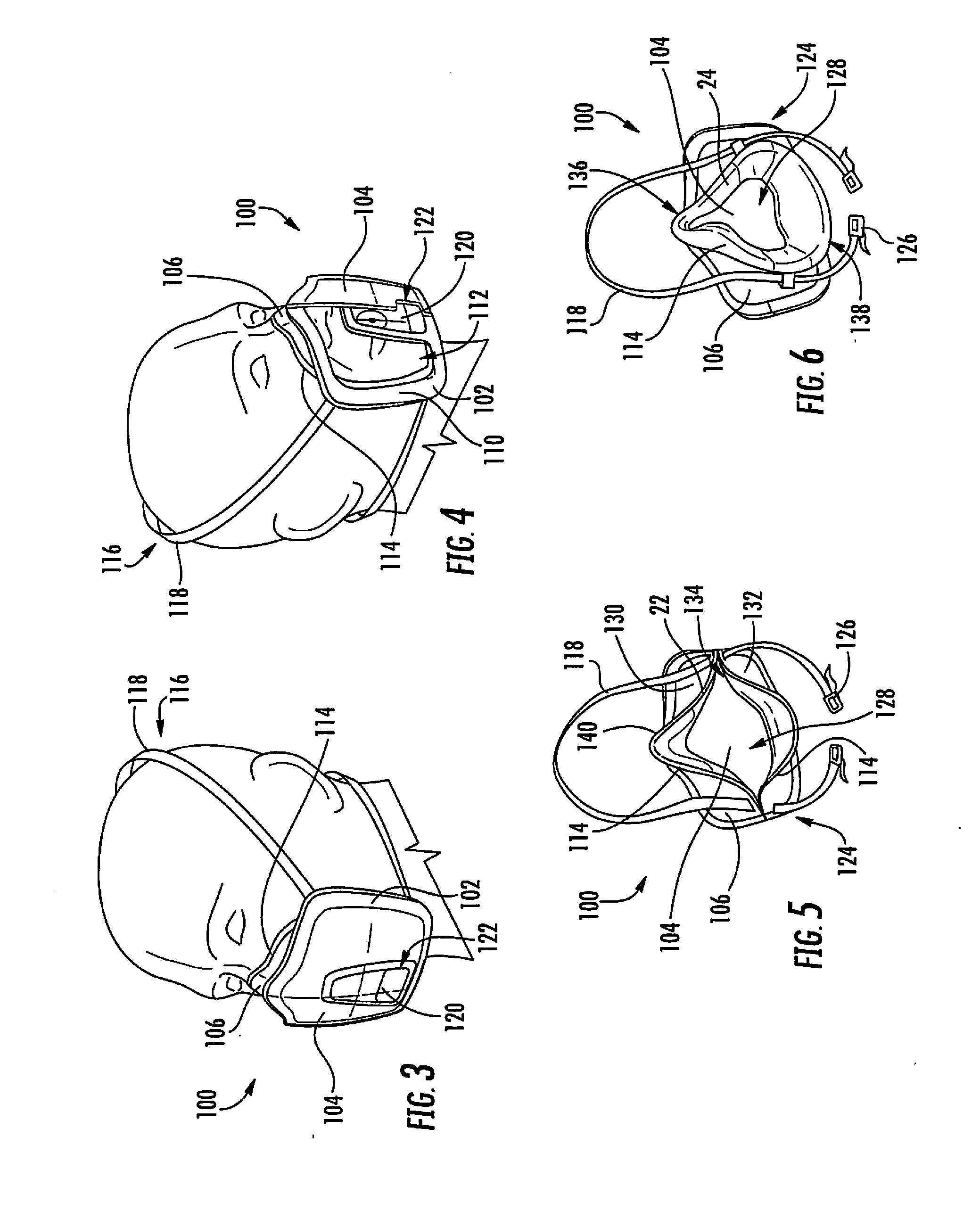 Heat deformable material for face seal