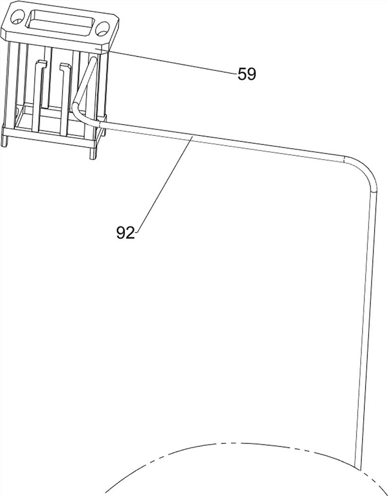 Automatic separation device for roof tiles