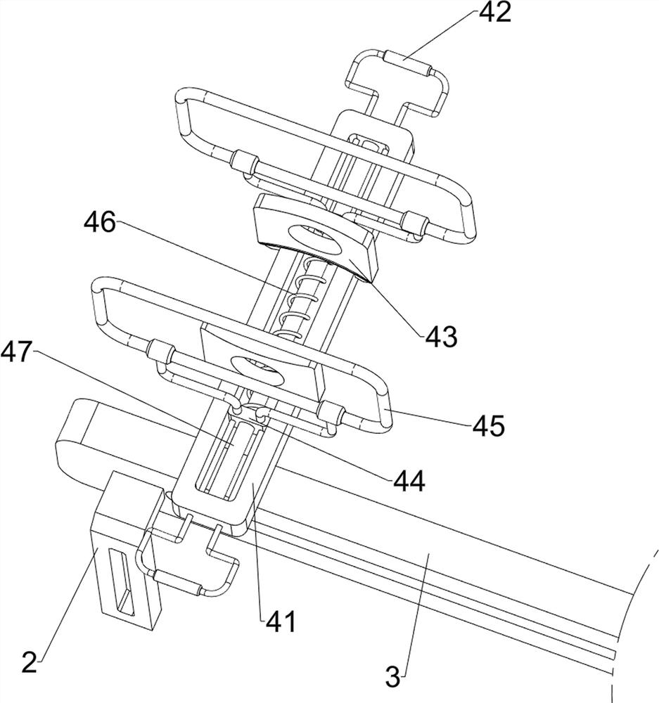 Automatic separation device for roof tiles