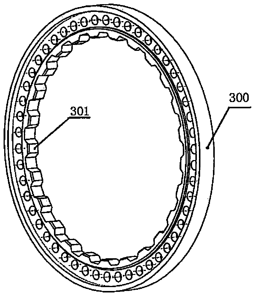 Fan failure braking device of aero-engine