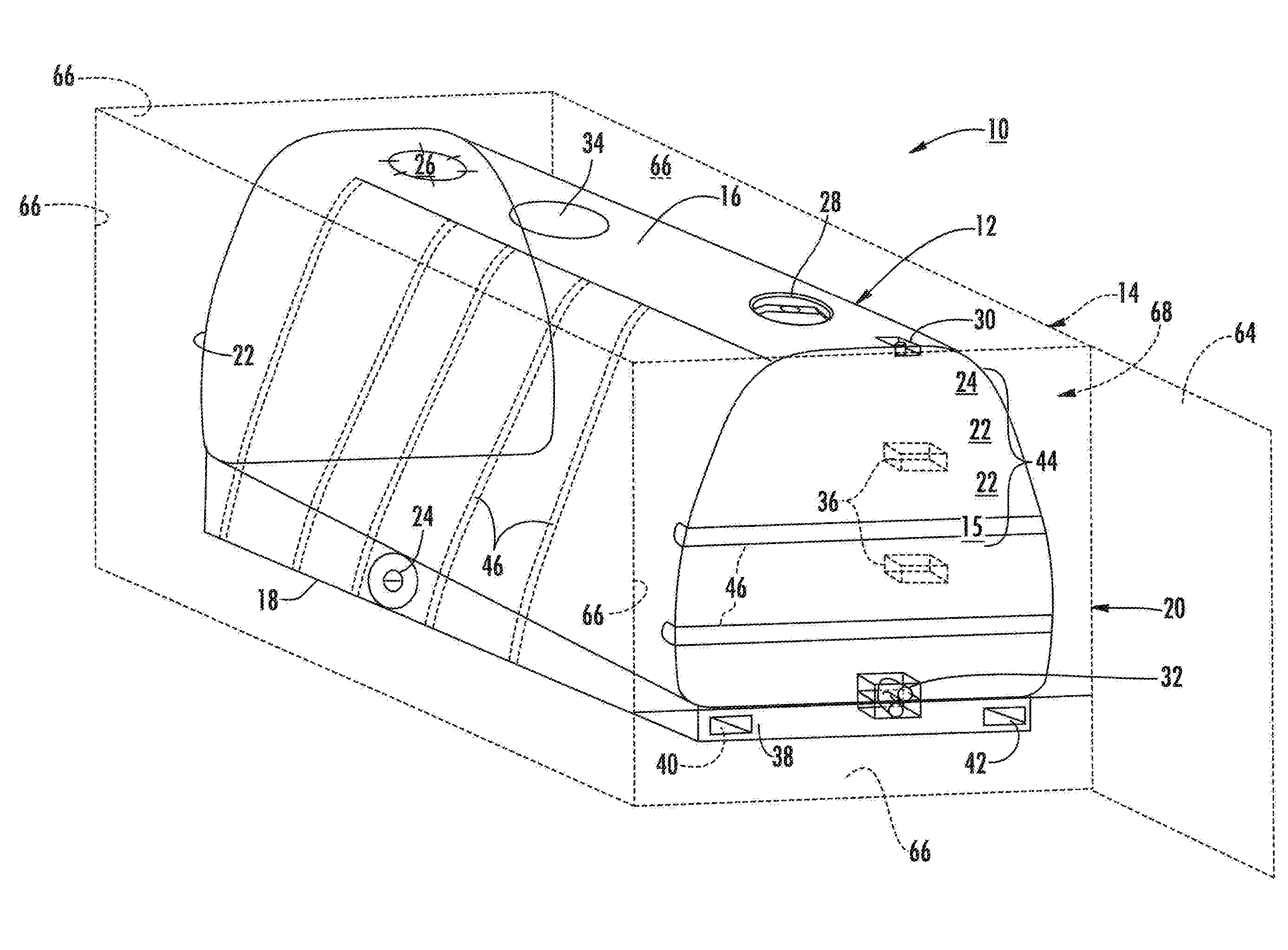 Bulk liquid transport system