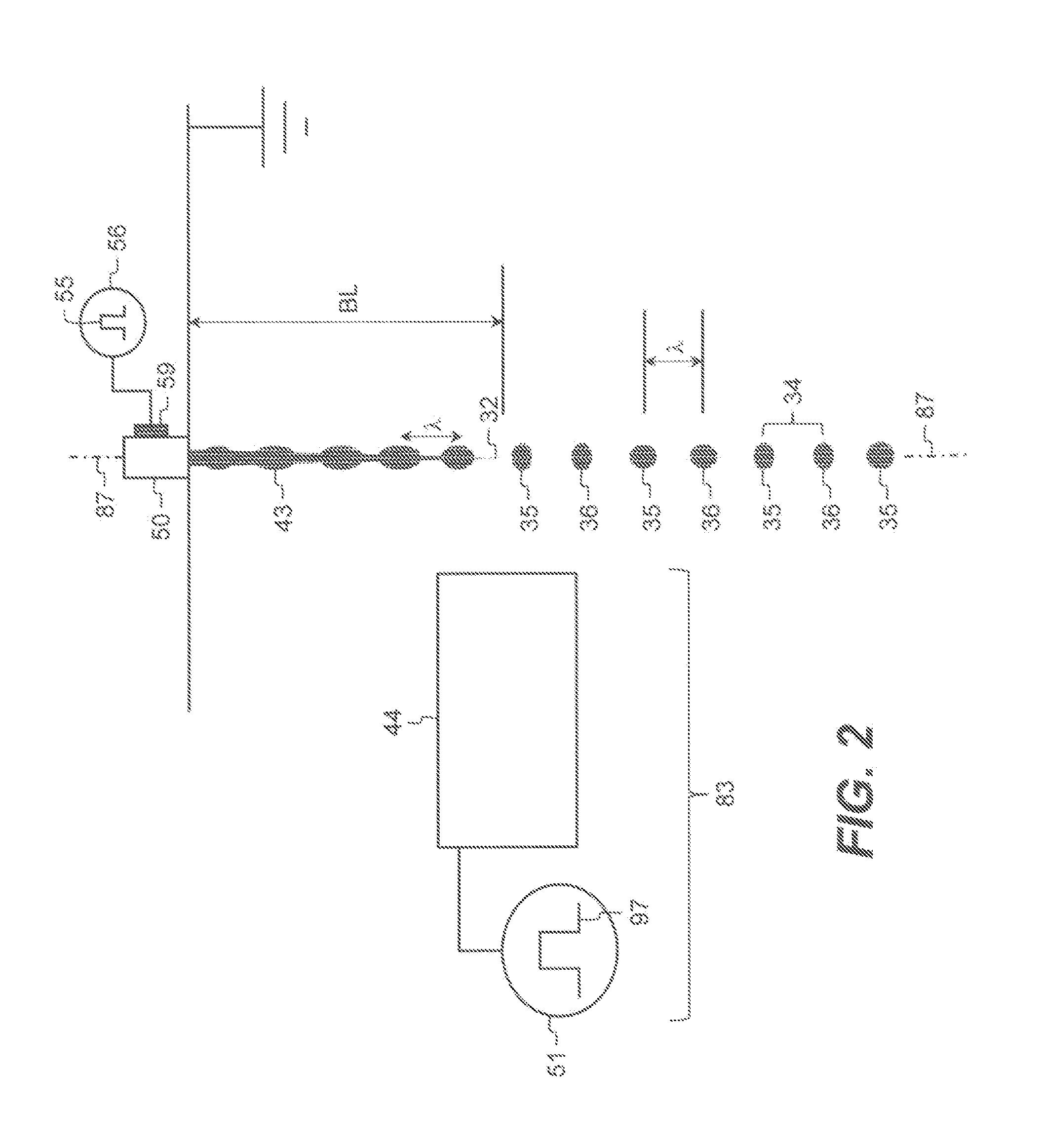 Printing with merged drops using electrostatic deflection