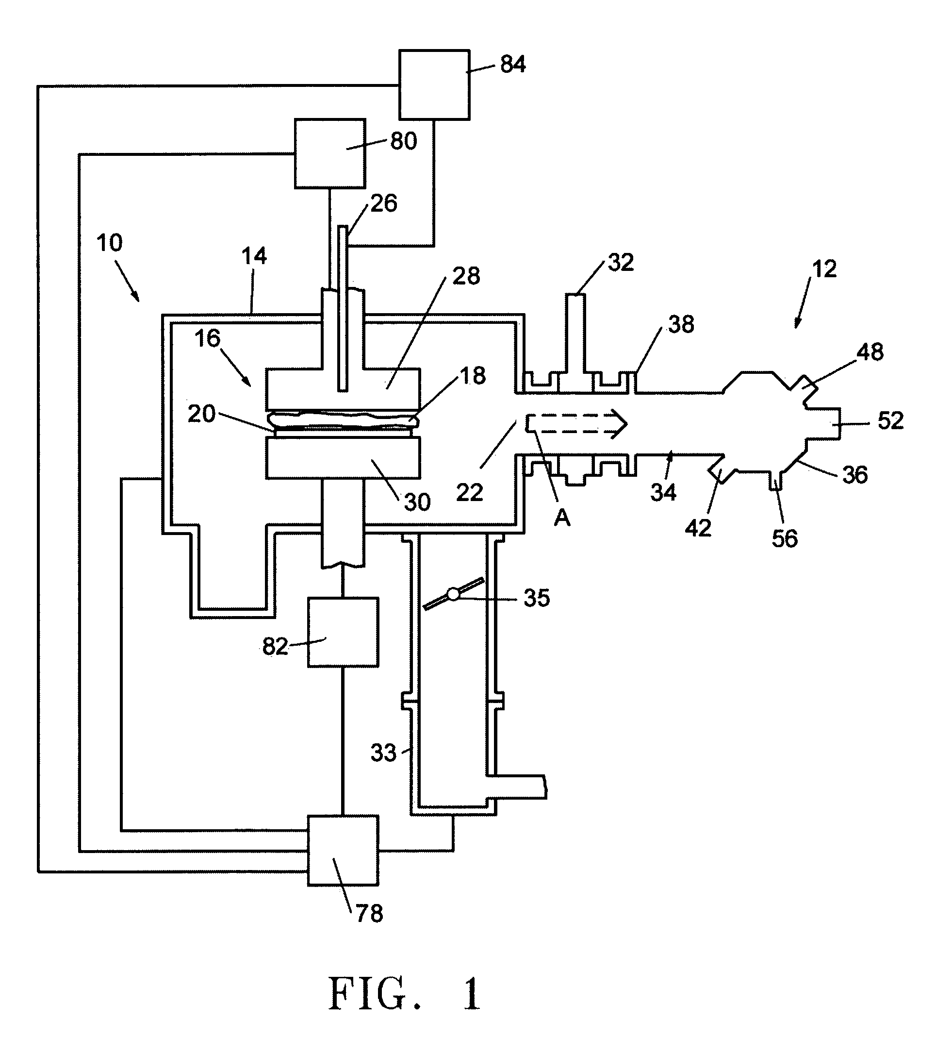 Apparatus and method for use of optical system with a plasma processing system