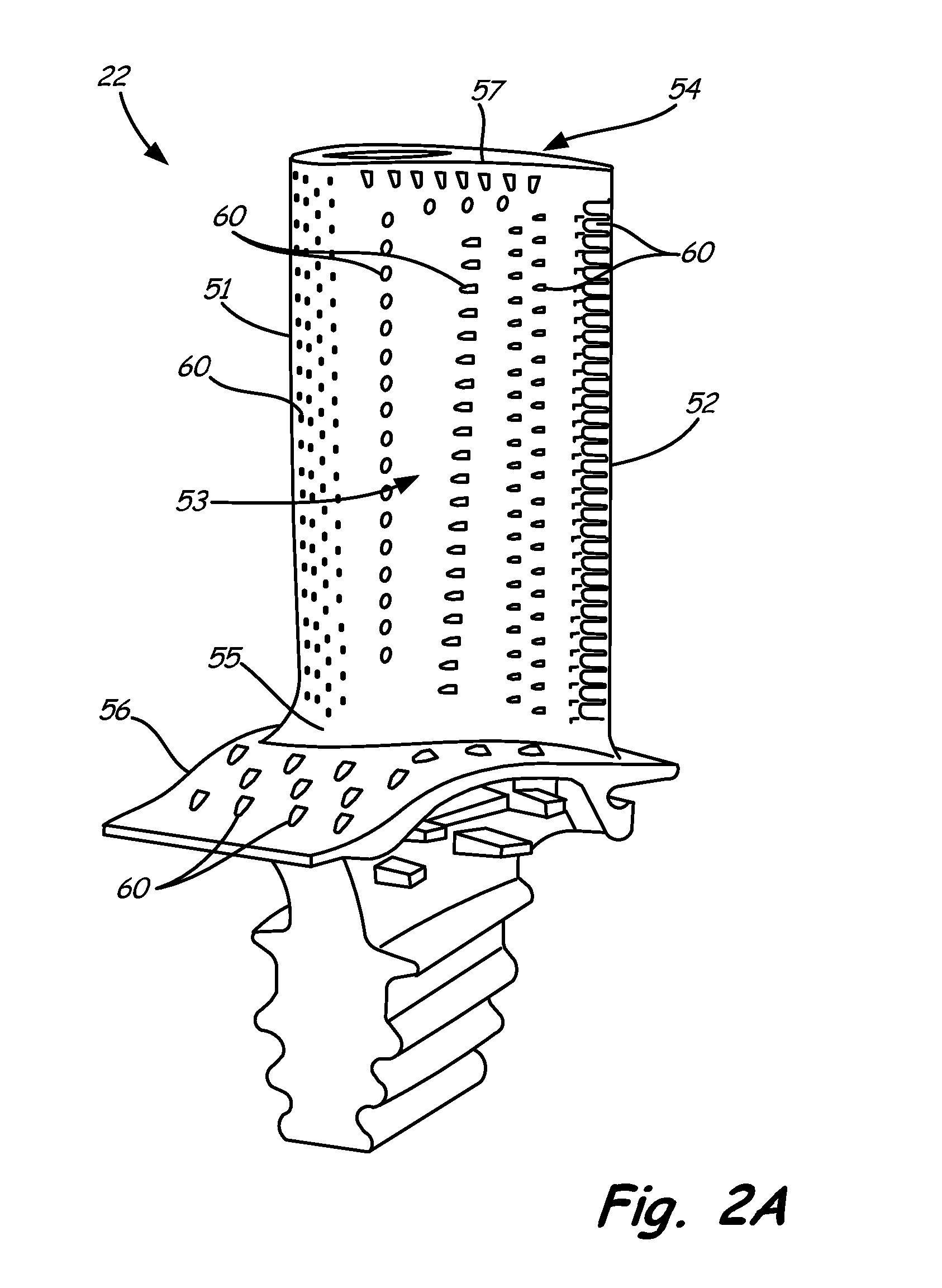 Turbomachinery component cooling scheme