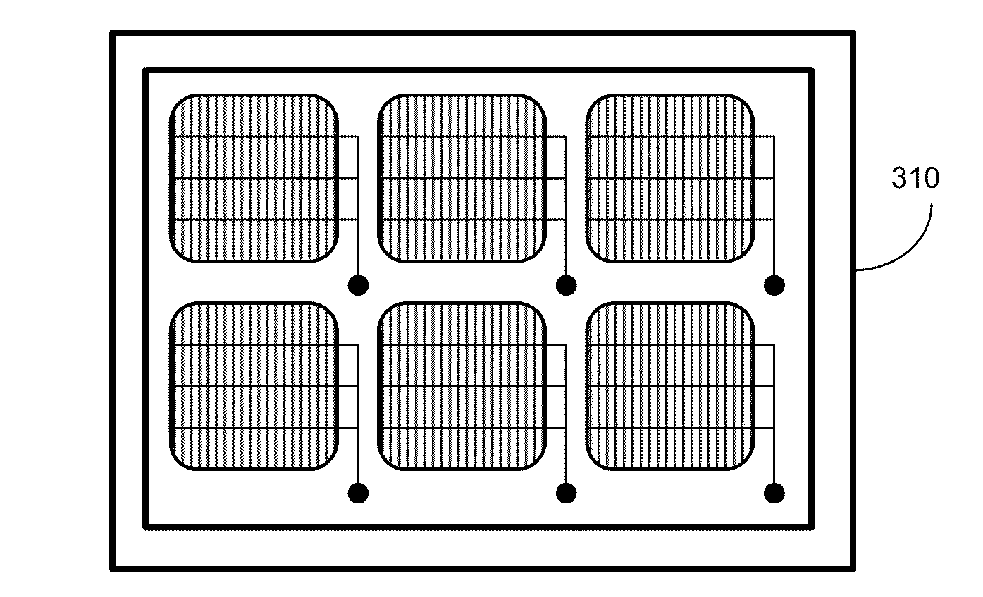 High efficiency low cost crystalline-si thin film solar module