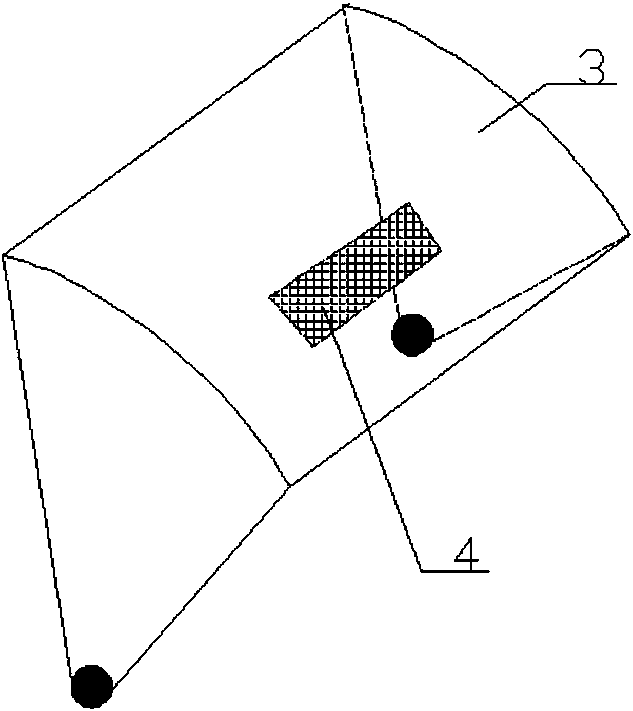 Dustproof device of air conditioner