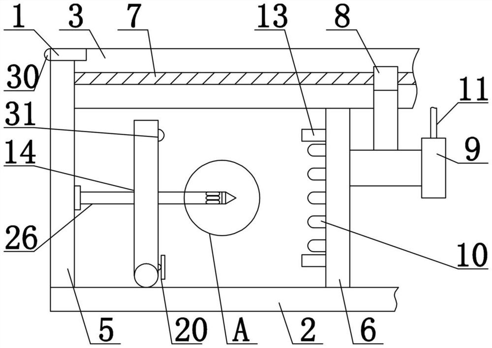 Wax gourd processing device and processing method