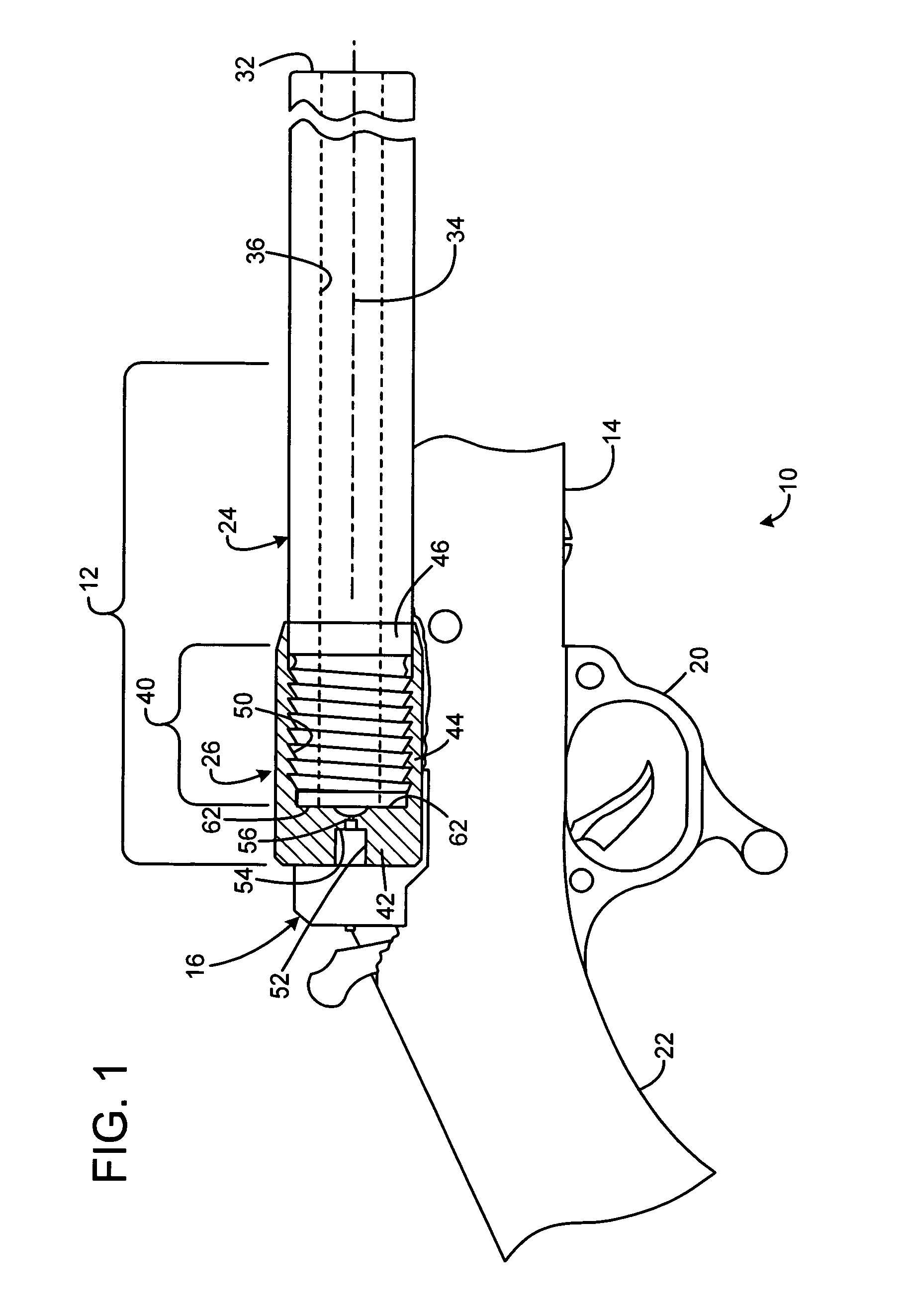 Muzzle loading firearm with removable breech cap