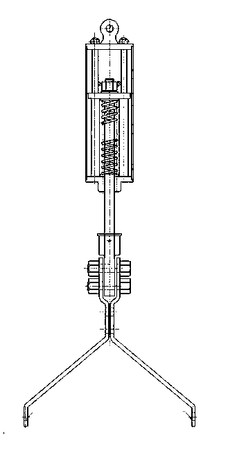 Automatic elasticity balancing device of hanger