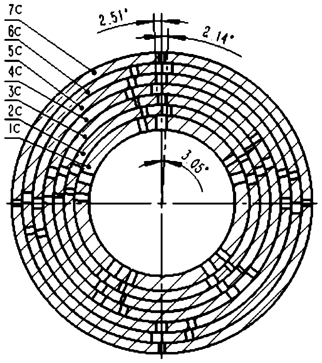 Small-flow and large-pressure-difference adjusting valve