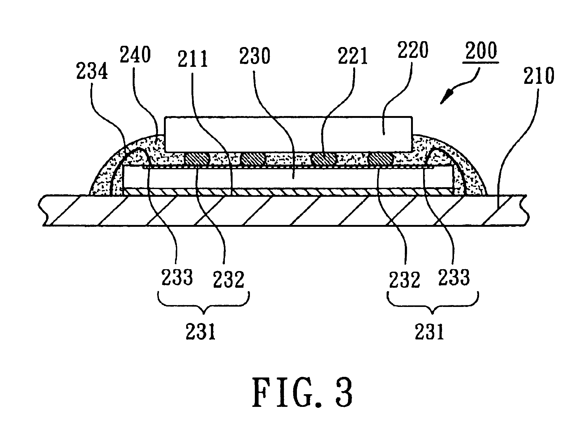 Multi-chip stack flip-chip package