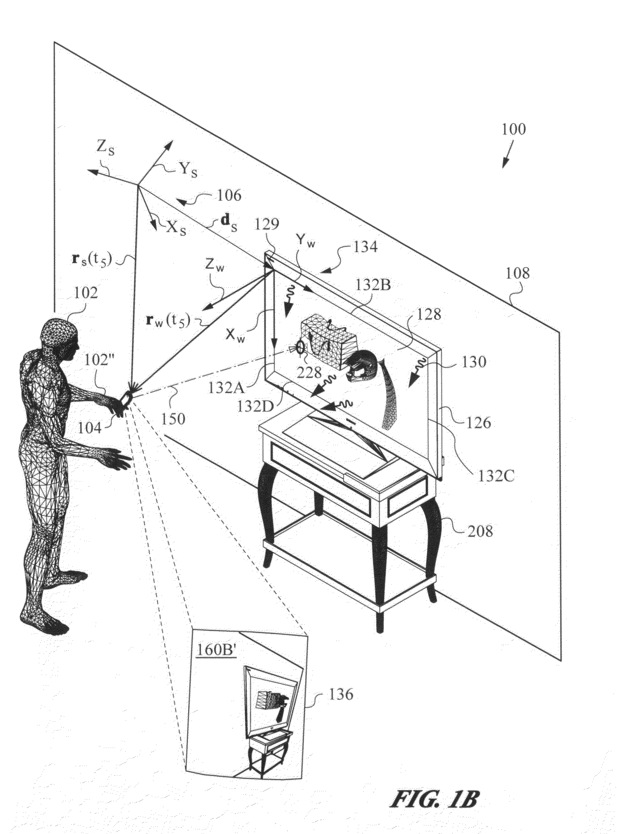 Deriving input from six degrees of freedom interfaces