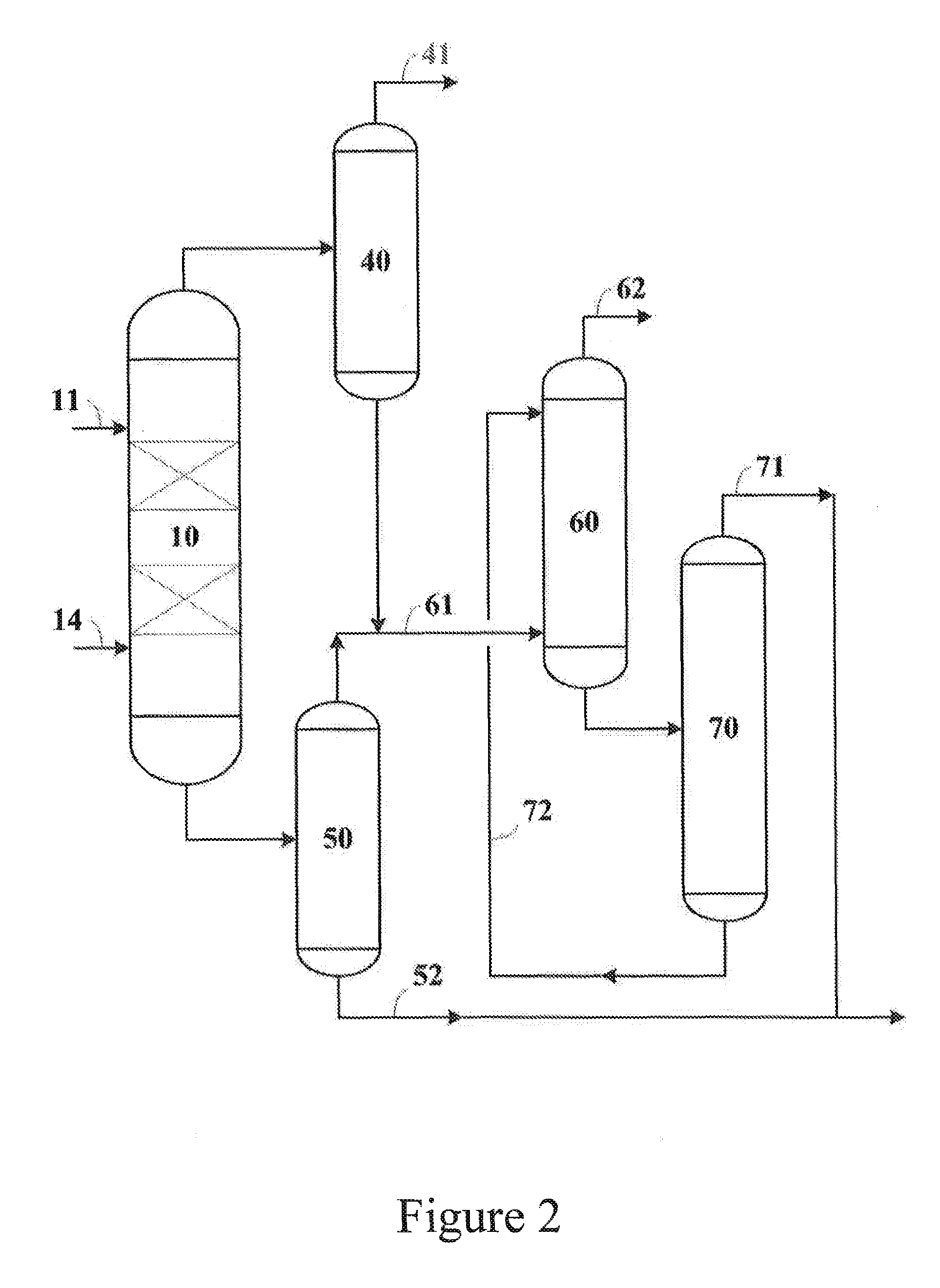 Method for coproducing isobutene and ETBE from tert-Butanol mixture