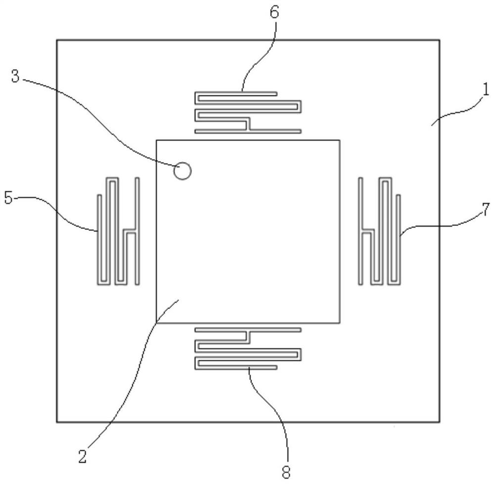 Dual-frequency dual-circularly-polarized microstrip antenna