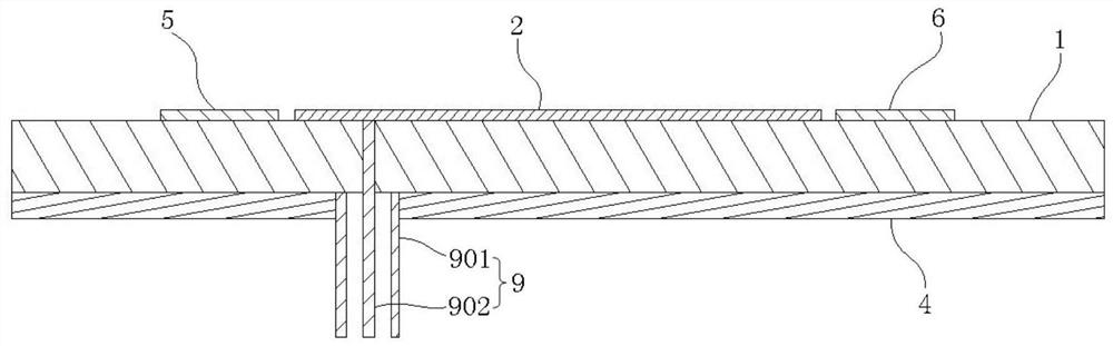 Dual-frequency dual-circularly-polarized microstrip antenna