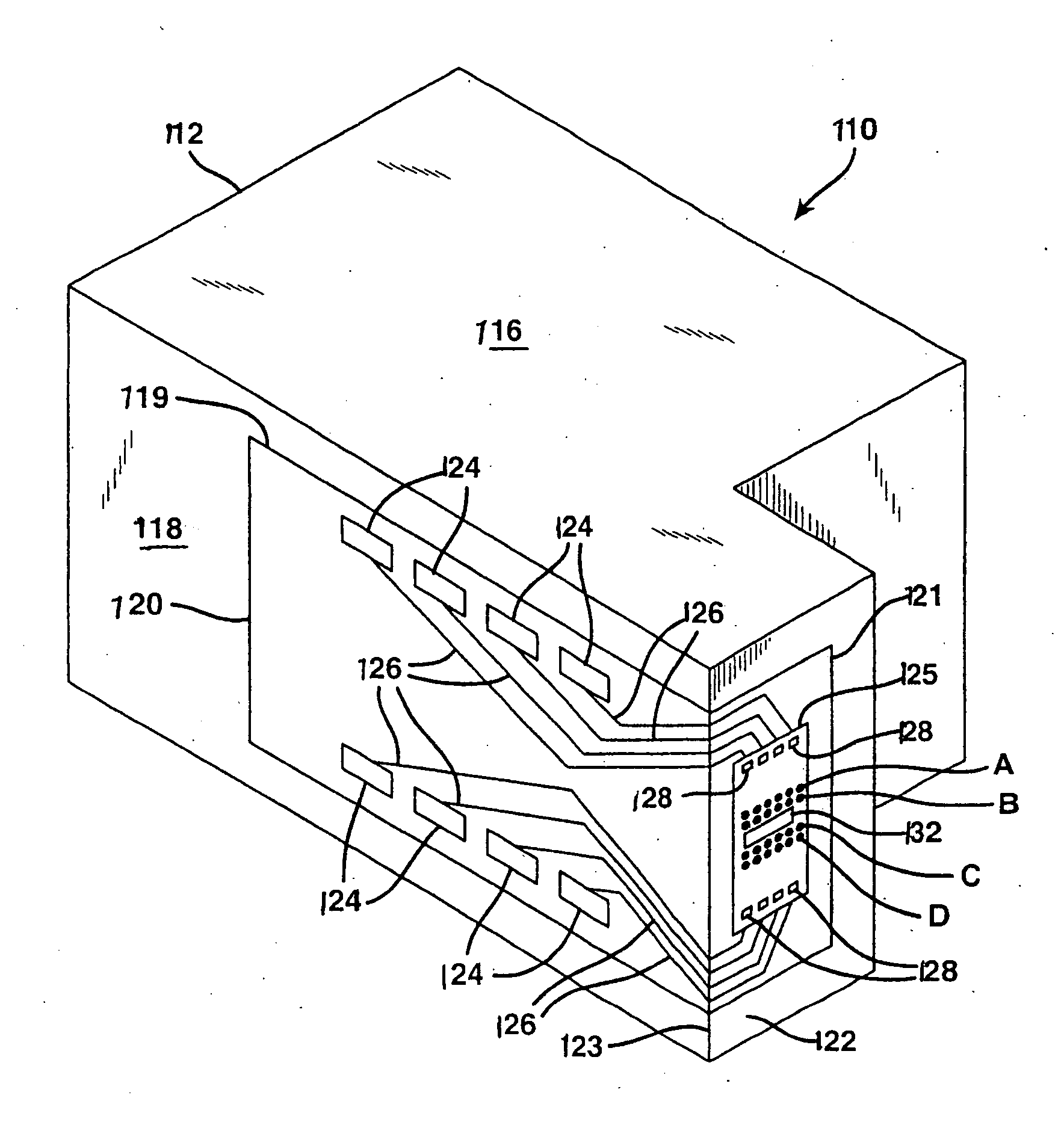 Actuator chip for inkjet printhead with electrostatic discharge protection