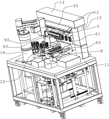 Transfusion medicine preparing equipment