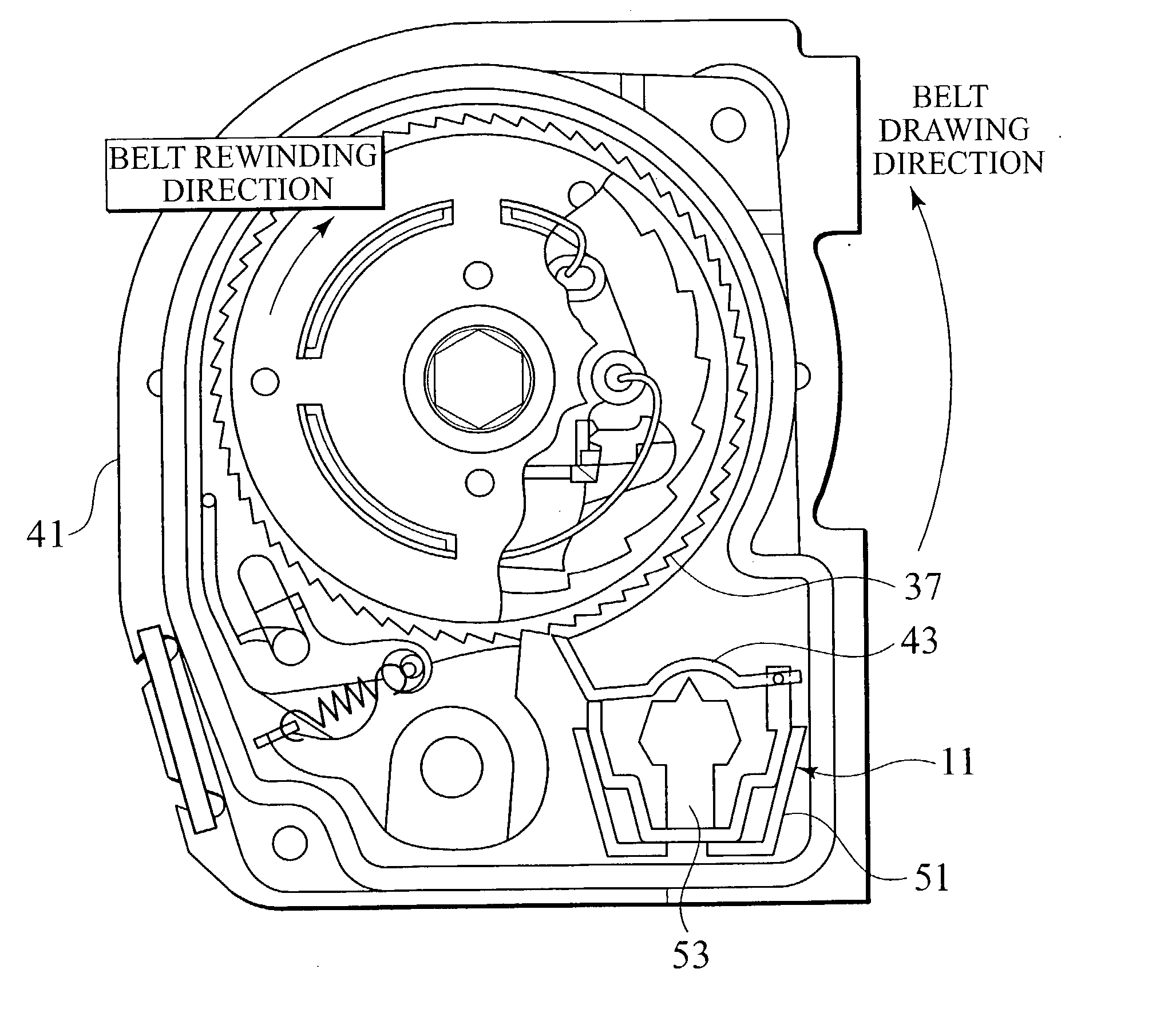 Seatbelt apparatus for vehicle