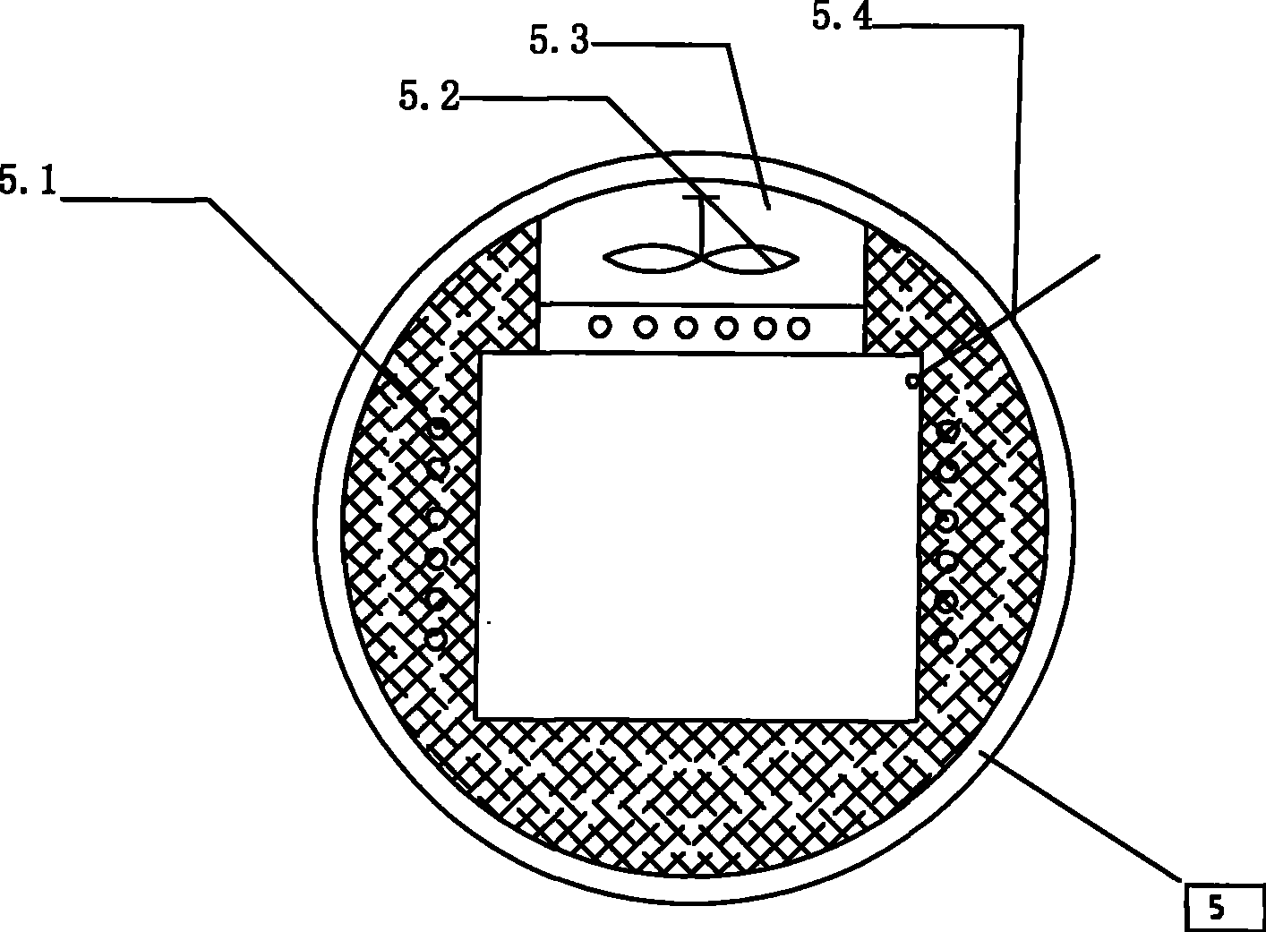 Environment-friendly type quick salted egg bloating process and apparatus thereof