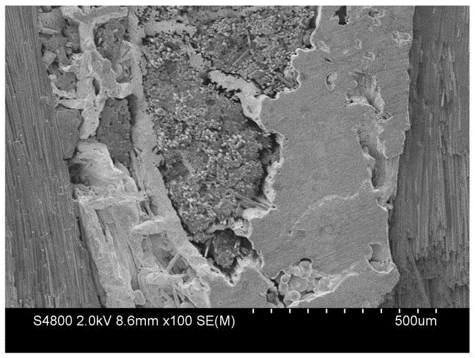 Carbon fiber-enhanced ZrB2-ZrN composite ceramic-based composite material and preparation method thereof