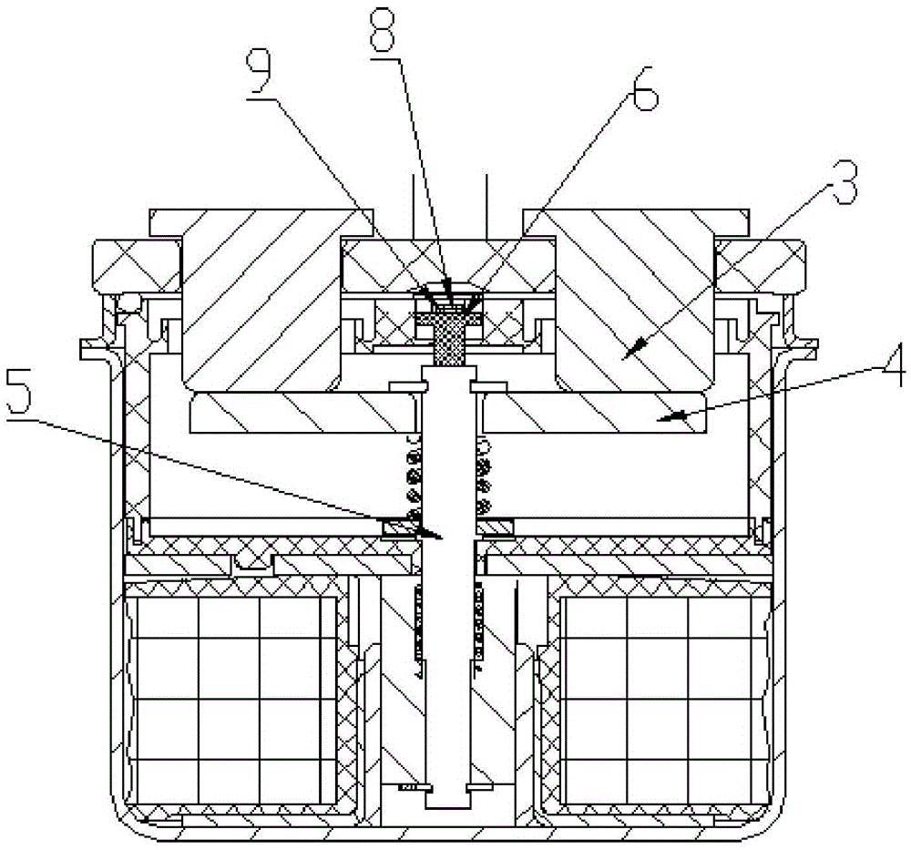 High-voltage sealed DC contactor with auxiliary contacts