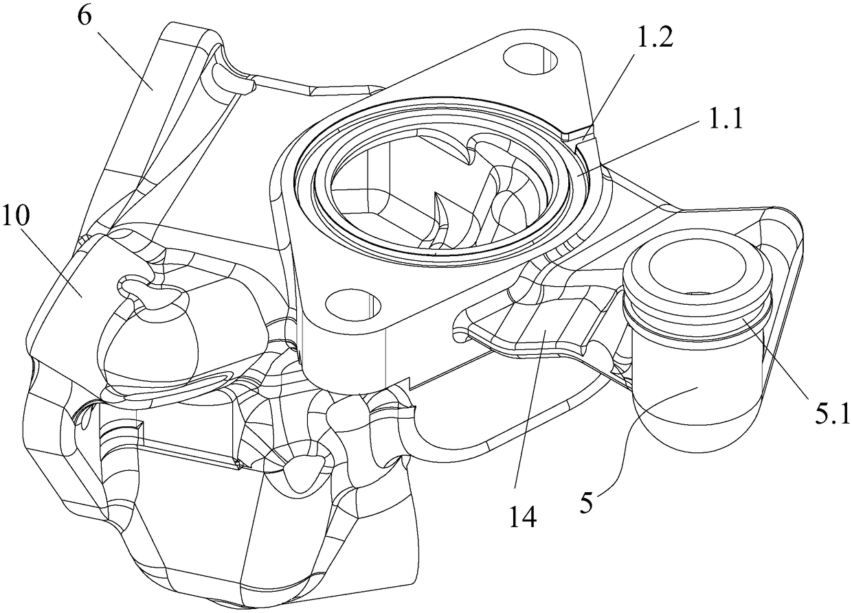 Lower shell of thermostat and machining method of lower shell