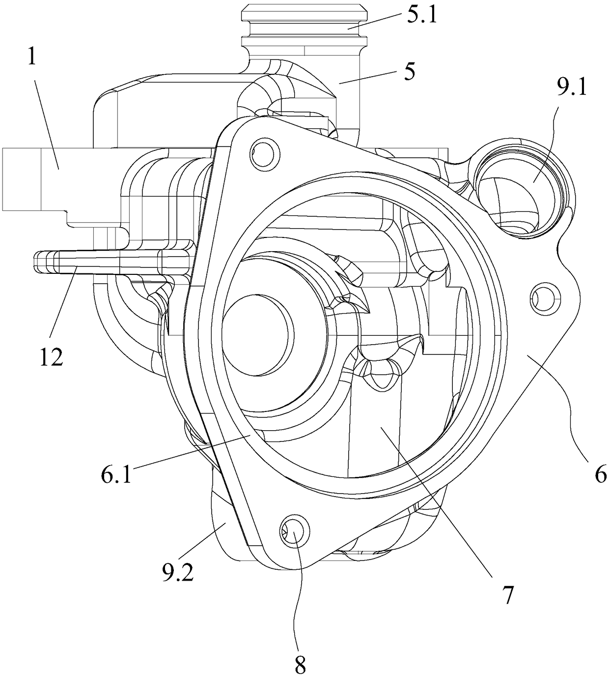 Lower shell of thermostat and machining method of lower shell