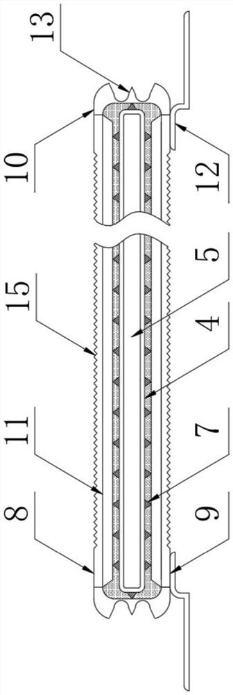 A special composite board for building exterior wall insulation