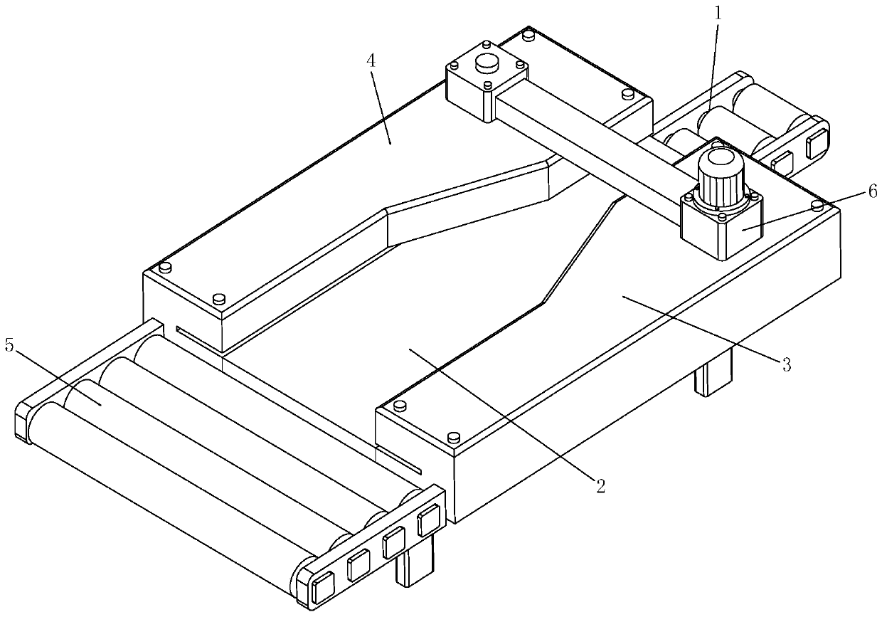 Polyurethane plastic film two-way stretching processing system