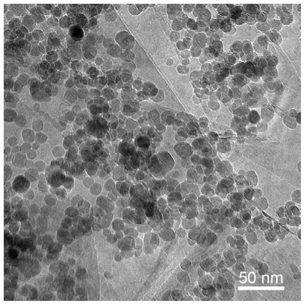 Iron oxide/boron nitride nano-catalyst as well as preparation method and application thereof