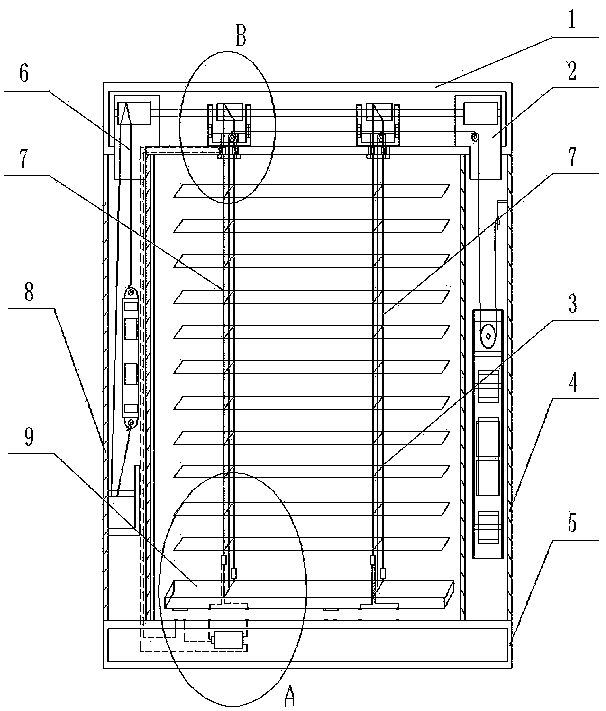 Hollow louvered glass window