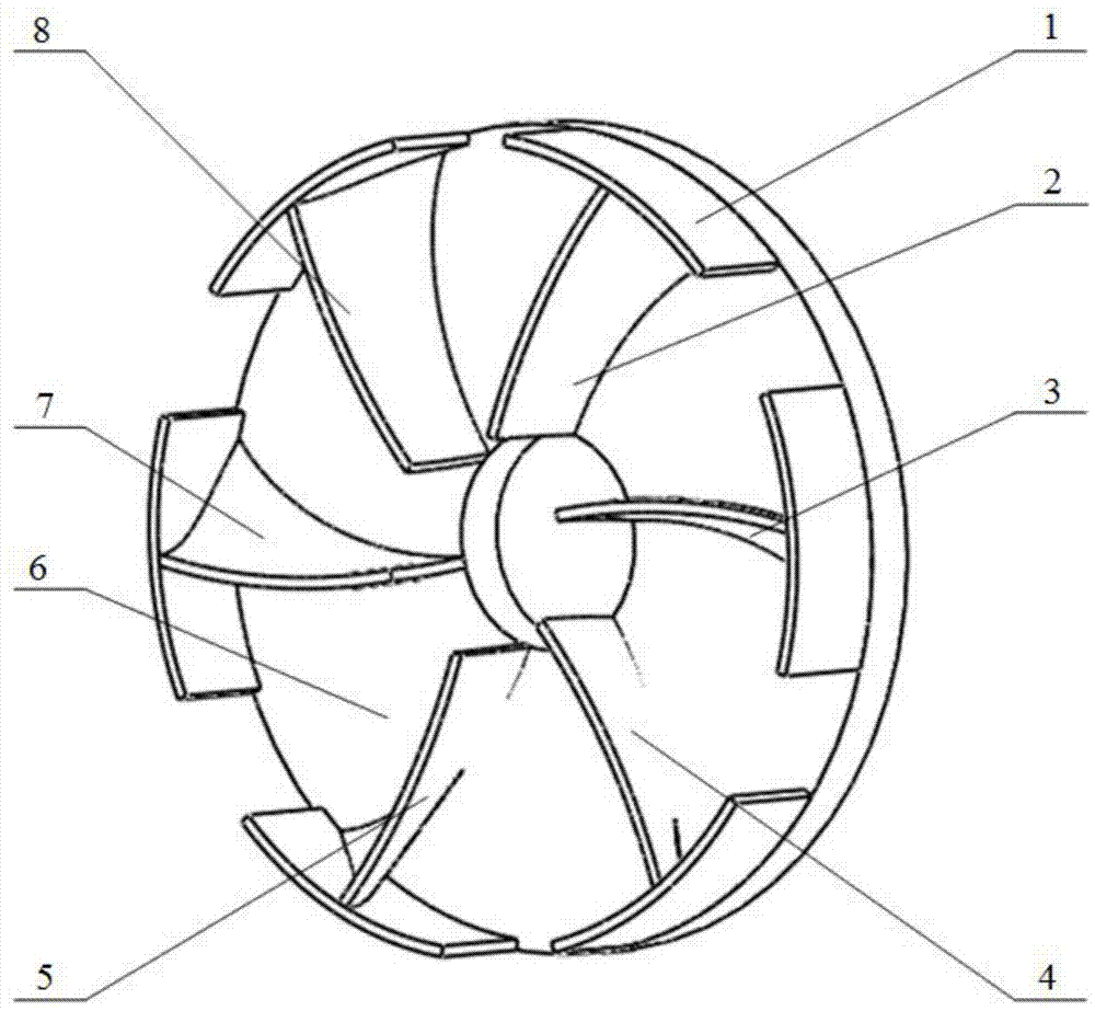 Design method for dreg slide plate curved surface of heading machine cutter head