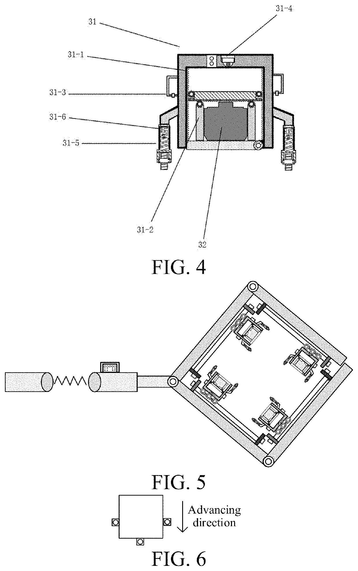 Multi-arm robot used for tunnel lining inspection and defect diagnosis in operation period