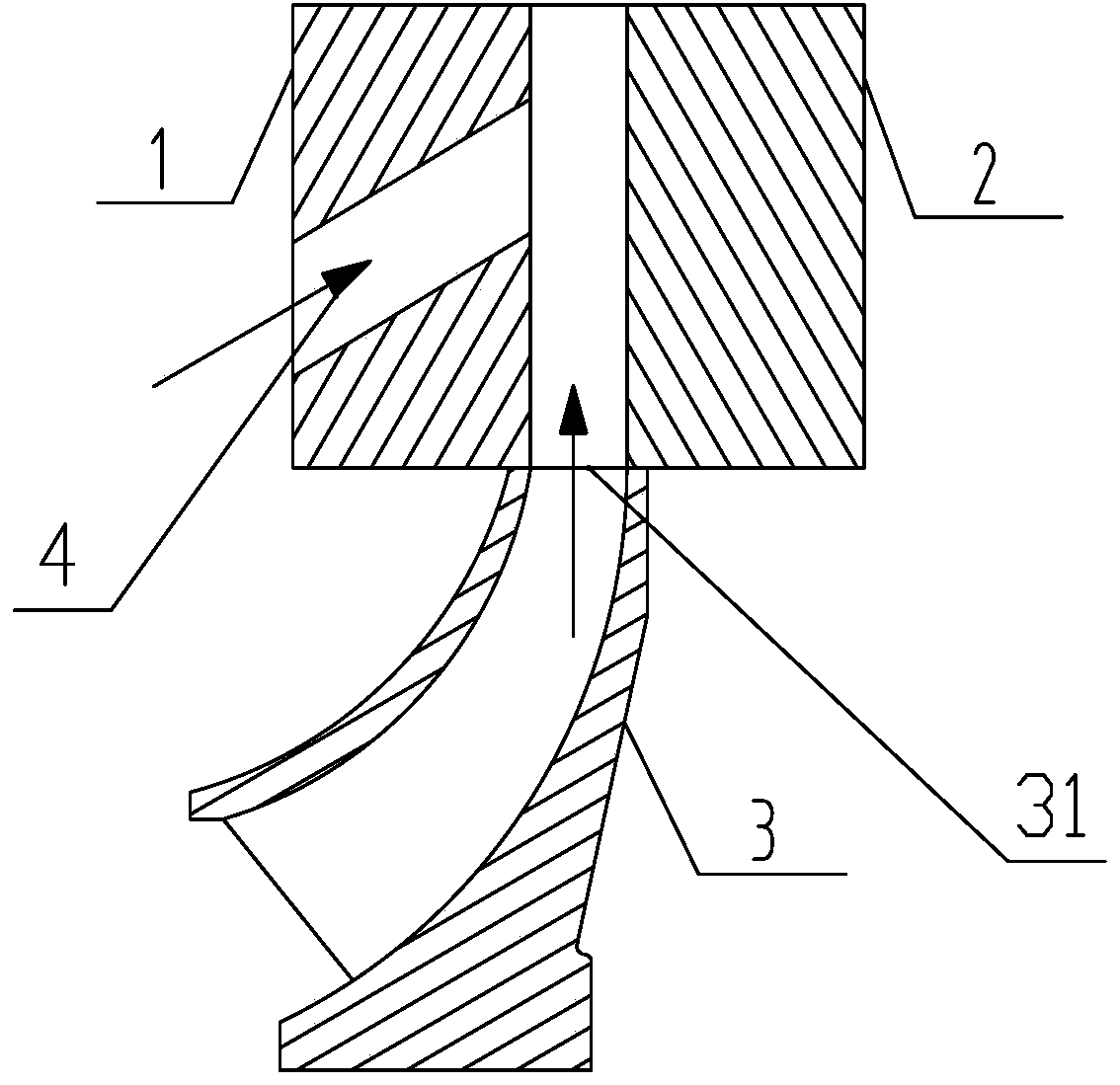 A diffuser structure applied to compressor