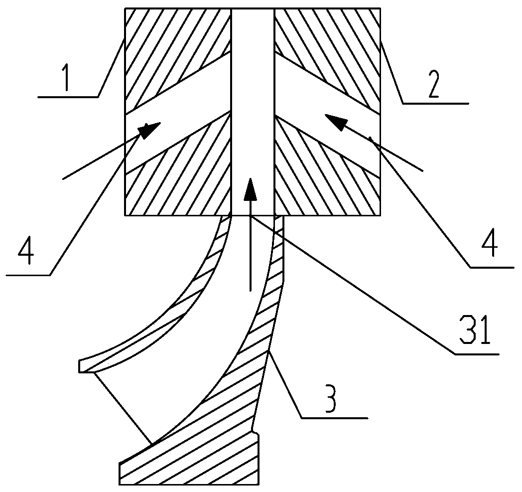 A diffuser structure applied to compressor