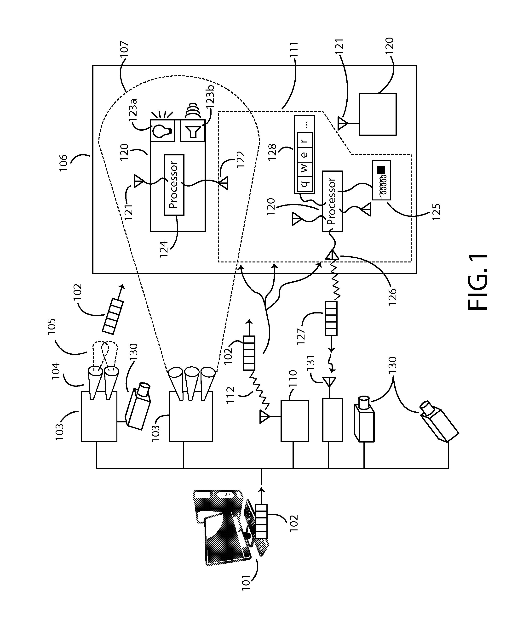 Local positioning and response system