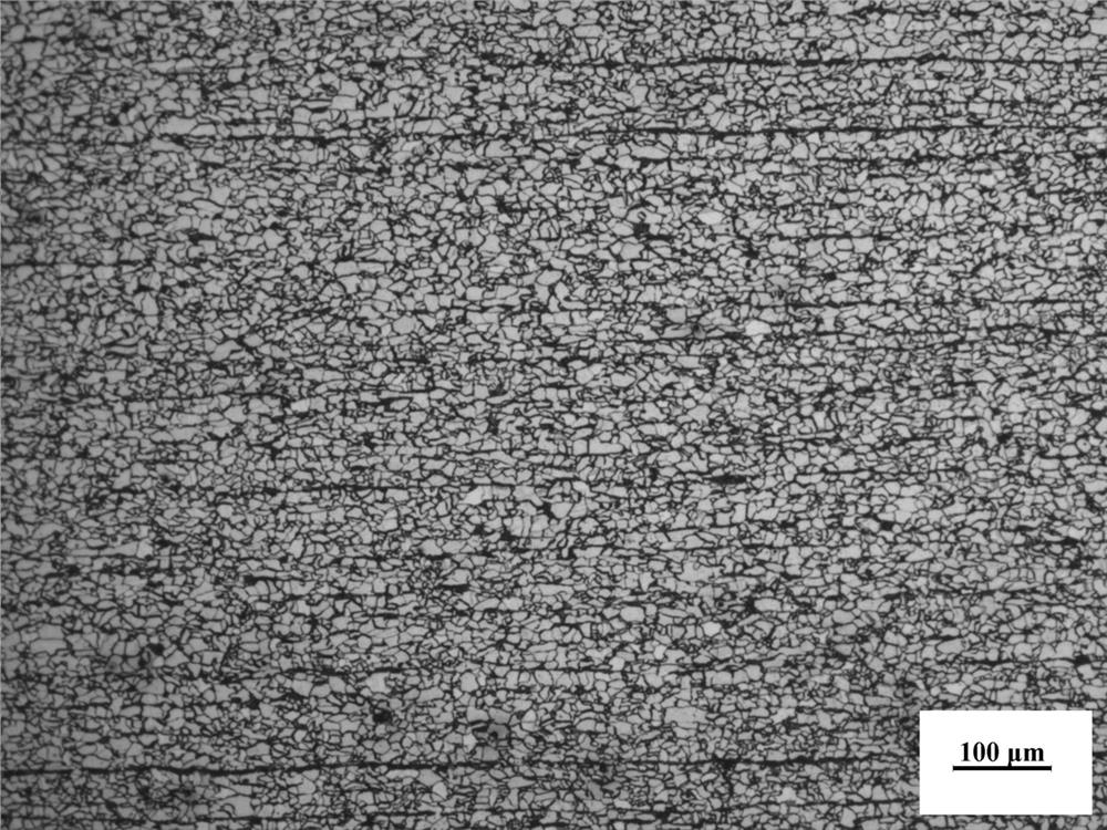 Rolling process of Ti-containing low alloy steel