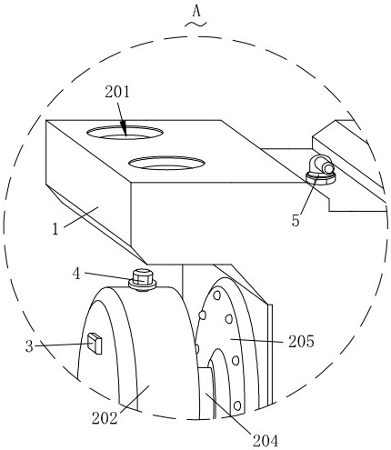 Double-bearing cross beam bearing pedestal of oil pumping unit