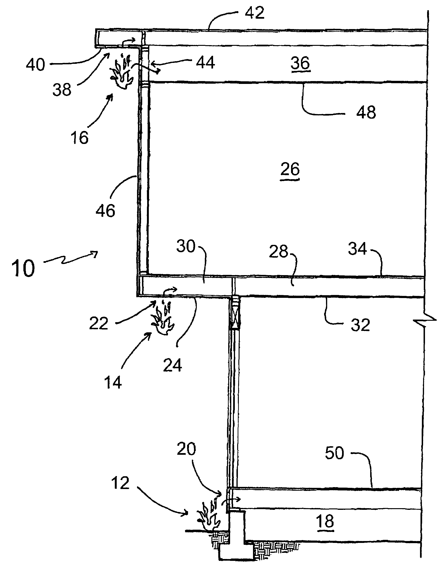 Self-closing vent