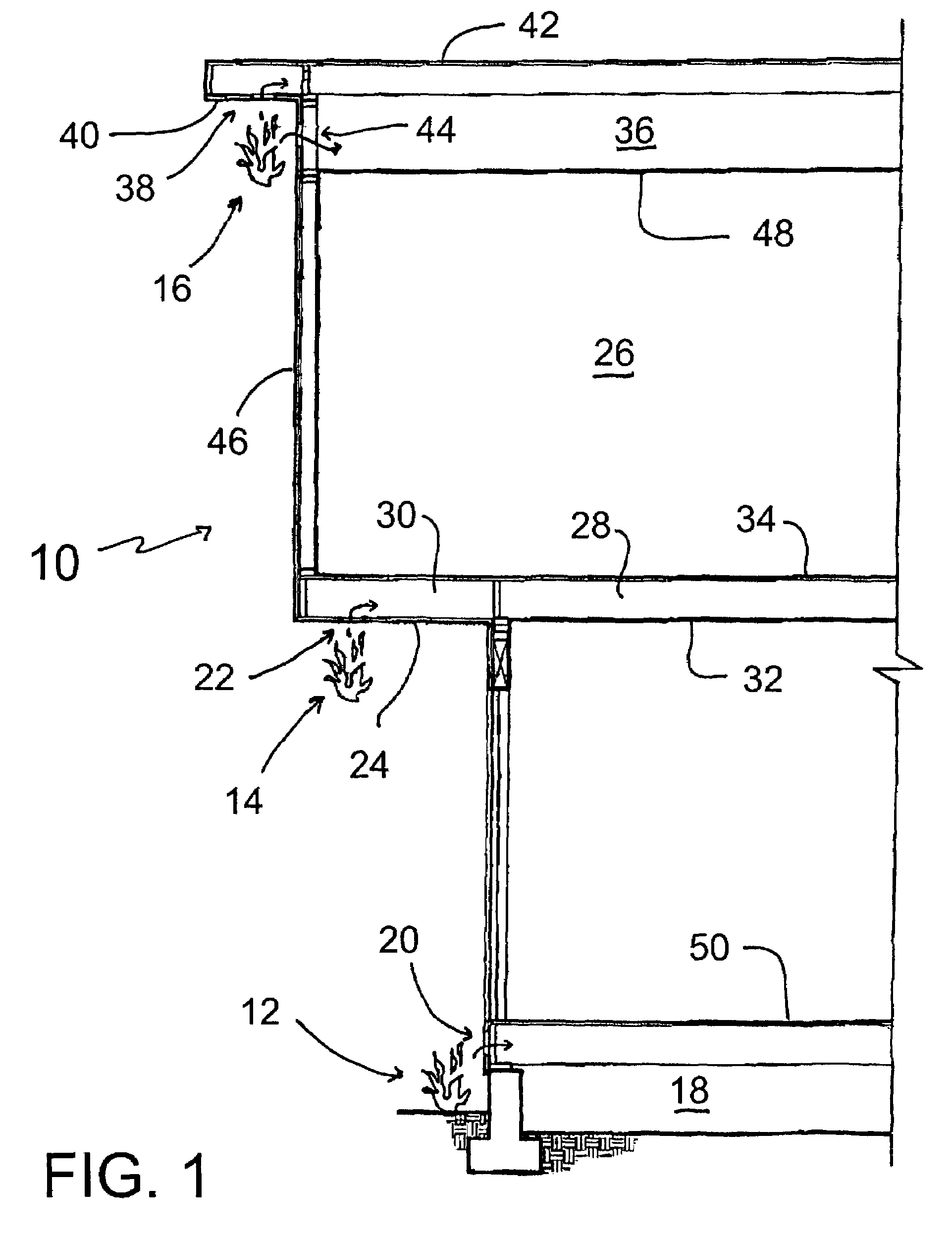 Self-closing vent