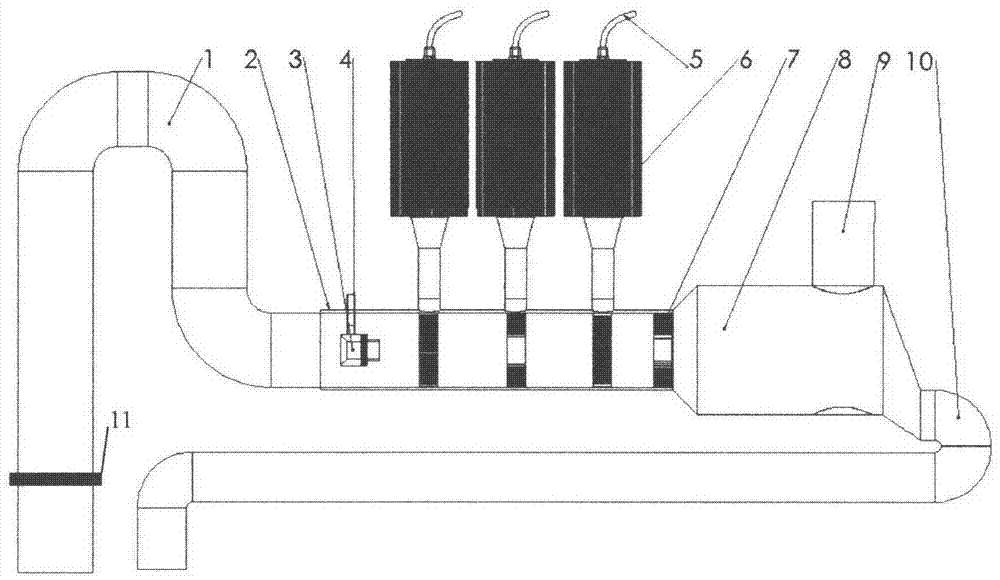 High-power ultrasonic high-efficiency defoaming device