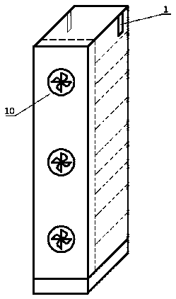 Heat preservation and food taking cabinet for take-out food based on digital image processing technology