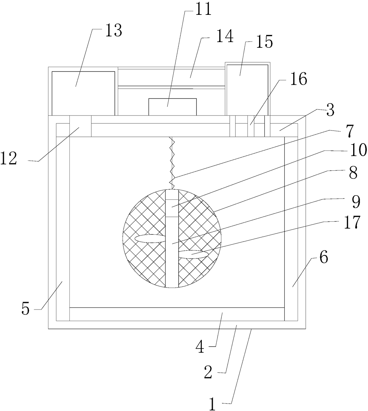 A Suspension and Turning Capsule Drying Device