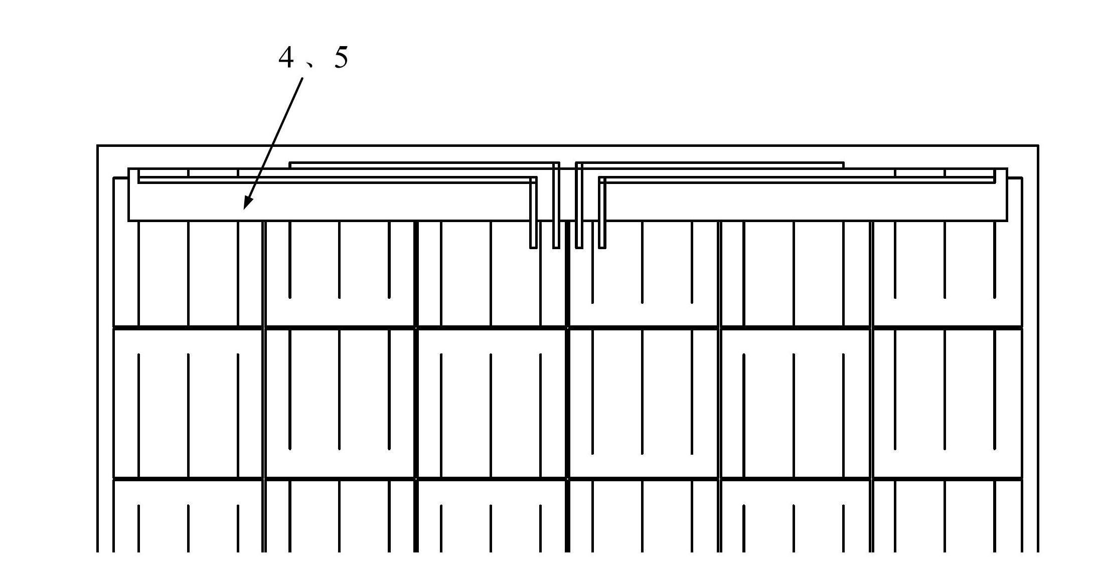 Solar photovoltaic module and manufacturing method for convergence belt leading wires of same