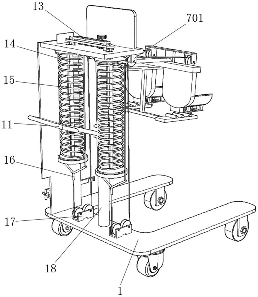 Limb weight-bearing exercise device for rehabilitation exercise of bedridden patient