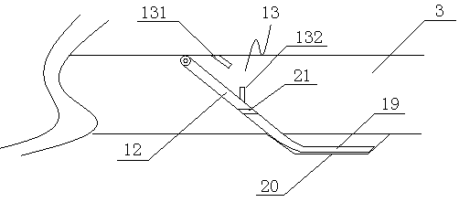 Automatic bait filling device and electric continuous mousetrap using the device